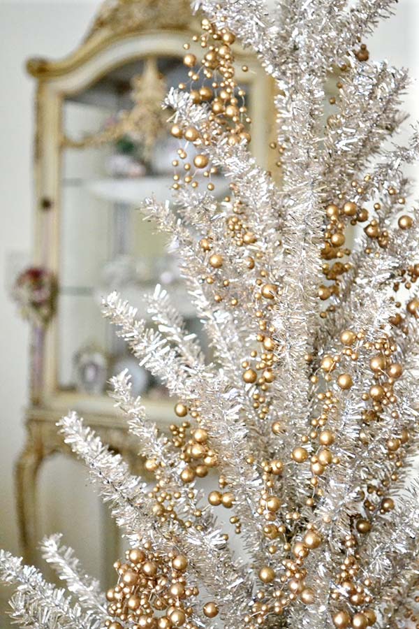 Silver And Gold Christmas Tree