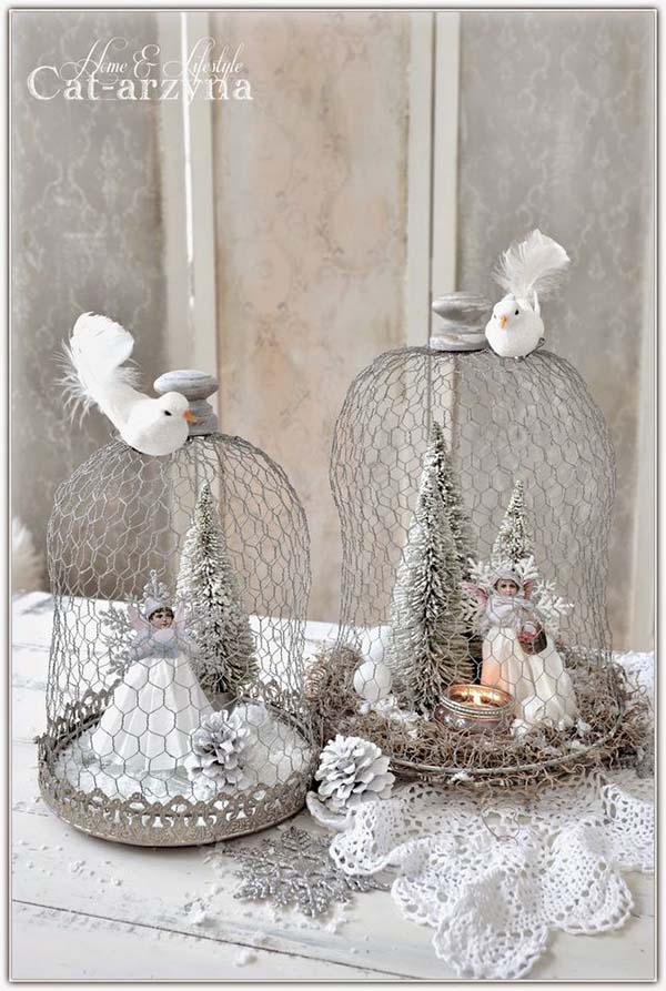 Vintage Christmas Angels #Christmasdecor #Christmas #white #whitechristmas #decorhomeideas