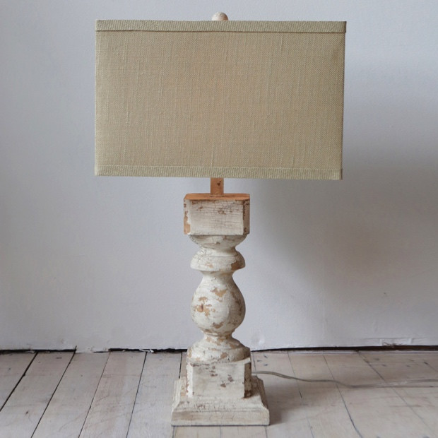 Wood Column Rustic Table Lamp #rusticbedroom #rustic #bedroom #farmhouse #decorhomeideas