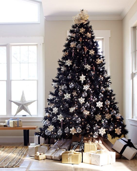 Black Christmas Tree