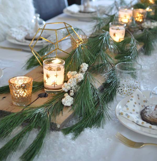 Christmas Table Centerpiece #Christmas #Christmasdecor #centerpieces #Christmascenterpieces #decorhomeideas