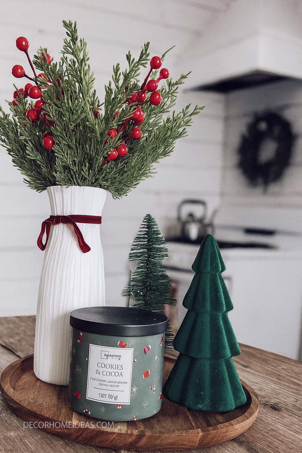 Cozy Holiday Kitchen Vibes with Cookies & Cocoa