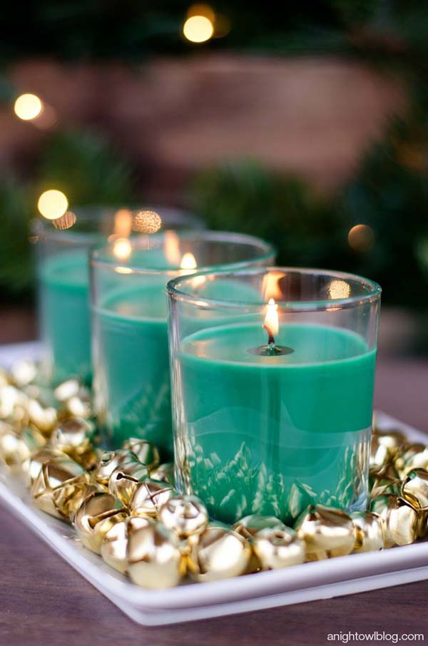 Easy Christmas Centerpiece #Christmas #centerpiece #Christmasdecor #decorhomeideas