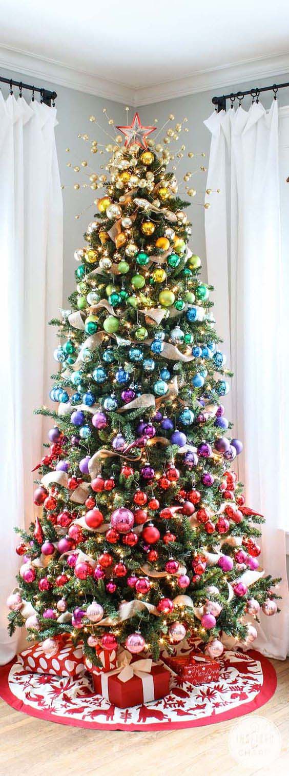 Rainbow Christmas Tree