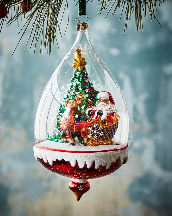 Santa Claus Christmas Tree Ornament #Christmas #ornaments #Christmasdecor #decorhomeideas