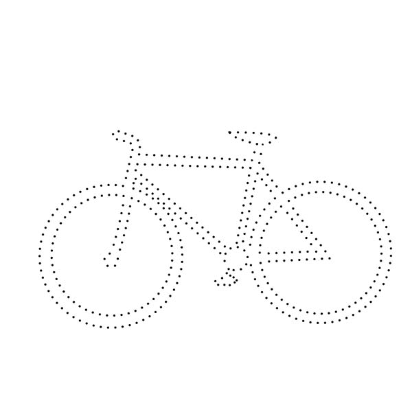 Bicycle String Art Pattern