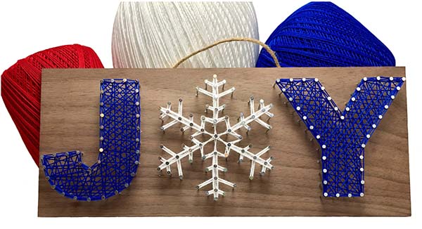 Christmas Joy String Art Kit