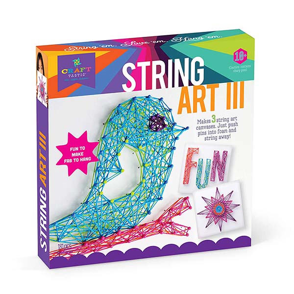 Craft-tastic String Art Kit Bird Edition