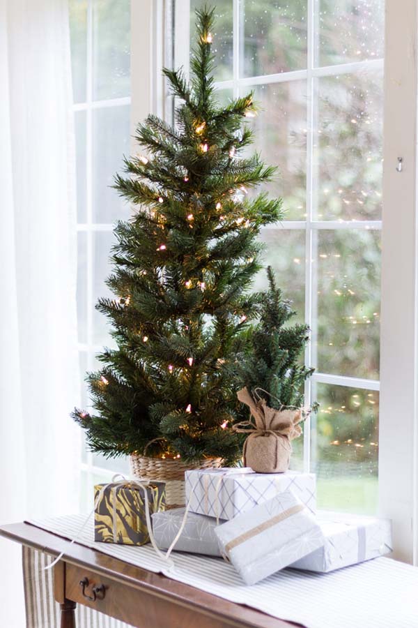 Natural Tabletop Christmas Tree