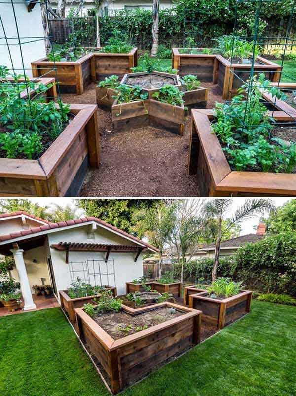 DIY Raised Vegetable Garden