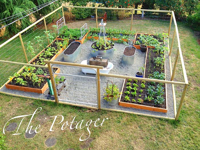 DIY Tutorial Vegetable Garden