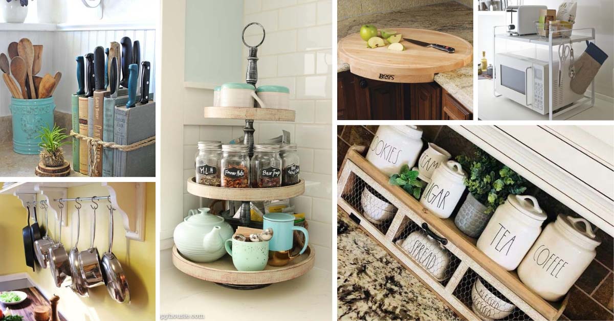 Declutter Kitchen Countertop Ideas