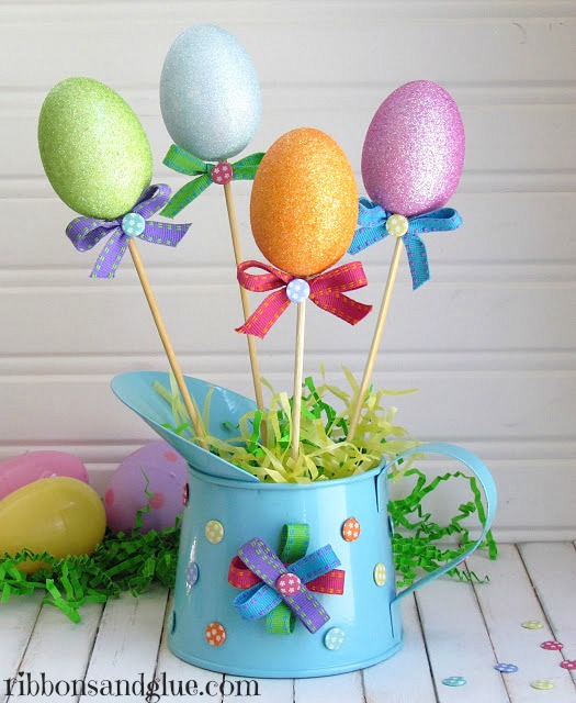 Easter Eggs Spring Centerpiece