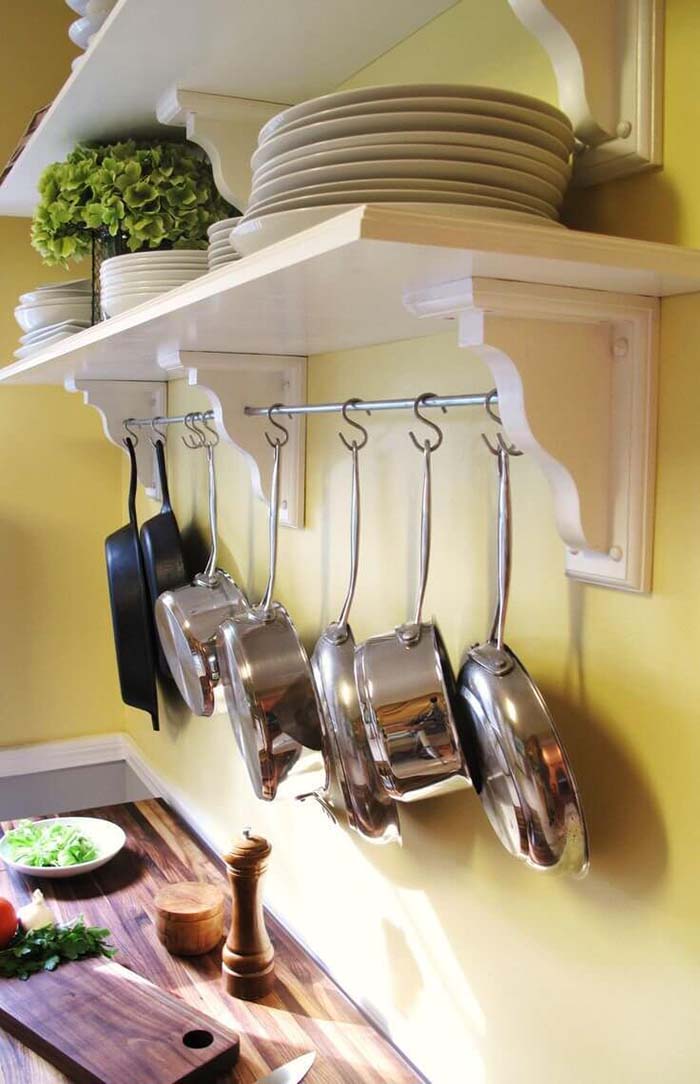 Kitchen Pans And Pots Storage