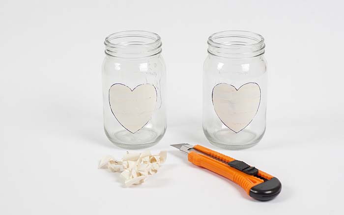 Mason Jar Candles Step 2