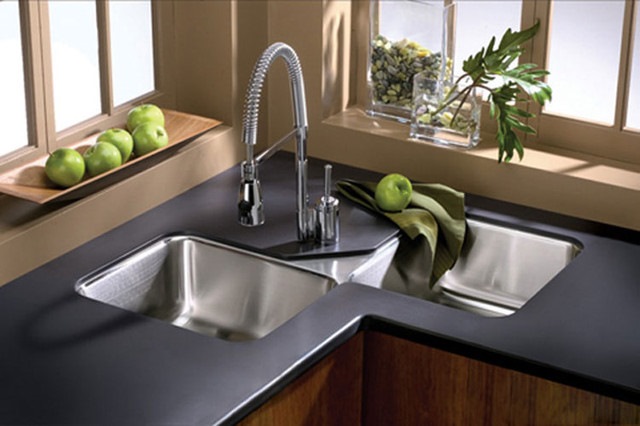 Modern Kitchen Sink #cornersink #kitchen #sink #decorhomeideas