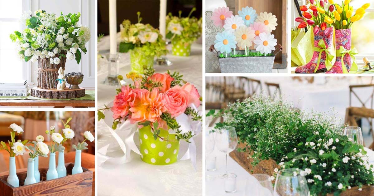 Spring Centerpieces