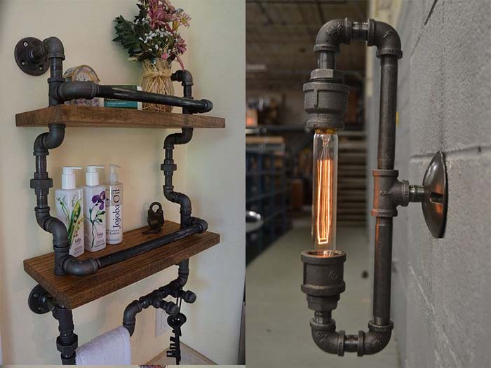 Steampunk Bathroom Accessories #steampunk #bathroom #decorhomeideas