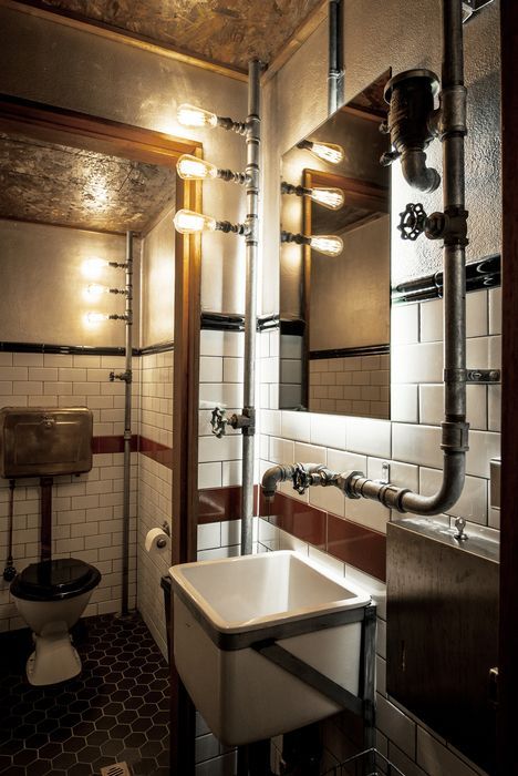 Steampunk Bathroom Decor Ideas #steampunk #bathroom #decorhomeideas