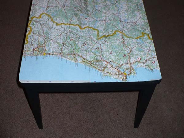 Transform an Old Table with Decoupage