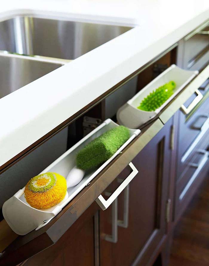 Under Sink Storage Idea