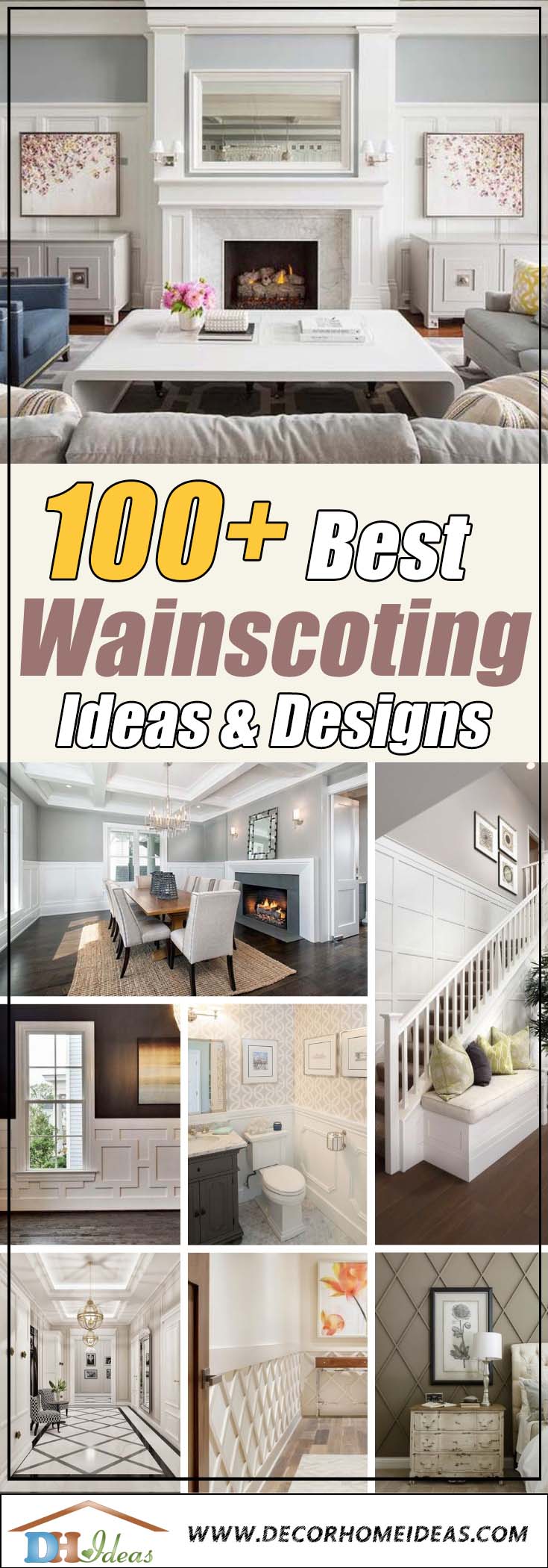 100 Best Wainscoting Ideas For 2021 Decor Home Ideas