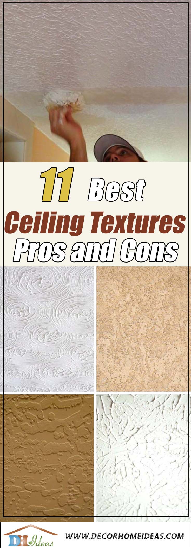 11 Best Ceiling Textures