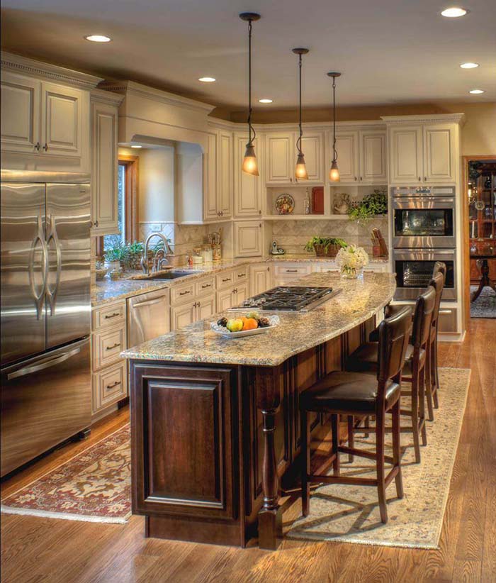 Classic Antique White Kitchen