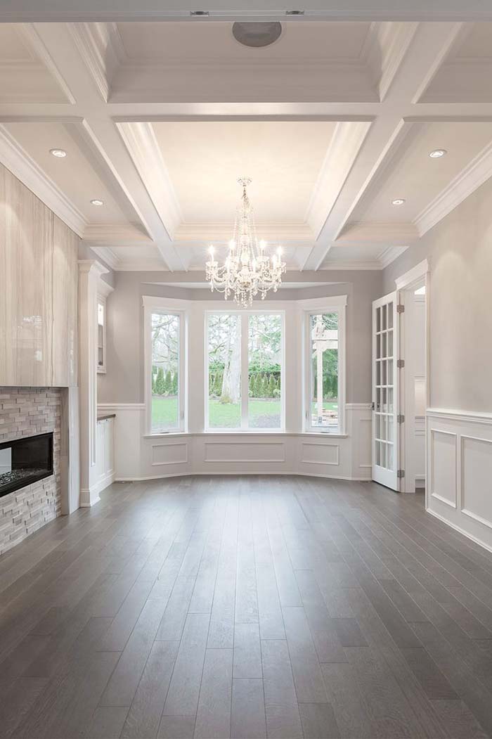 Dining Room Design With Wainscoting Wall