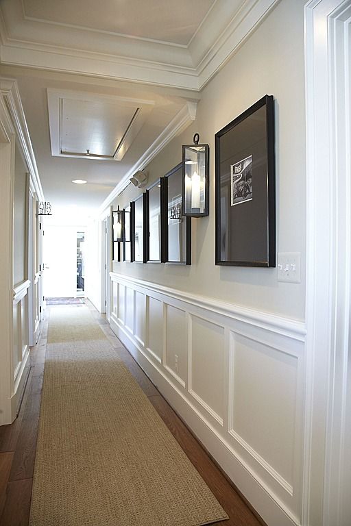 Hallway Wainscoting Idea