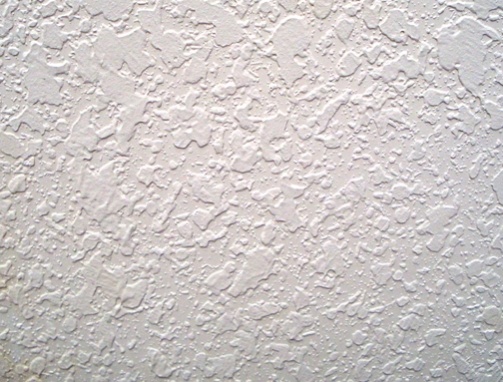 Knockdown texture type for ceiling