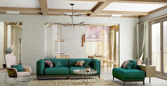 Living Room Traditional Inspired Interior Design