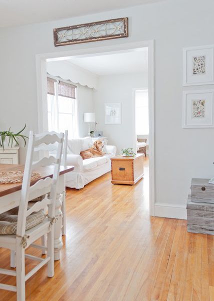 Misty Gray Living Room #paintcolor #relax #homedecor #calming color #decorhomeideas