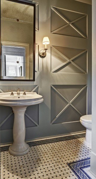 Modern Bathroom Wainscoting Ideas