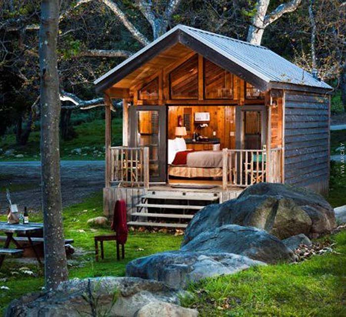 Small Cabin #cabin #loghouse #tinyhouse  #decorhomeideas