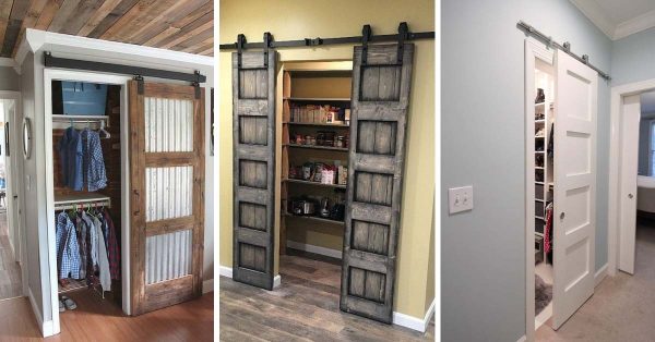 12 Cool Barn Door Closet Ideas You Can Diy