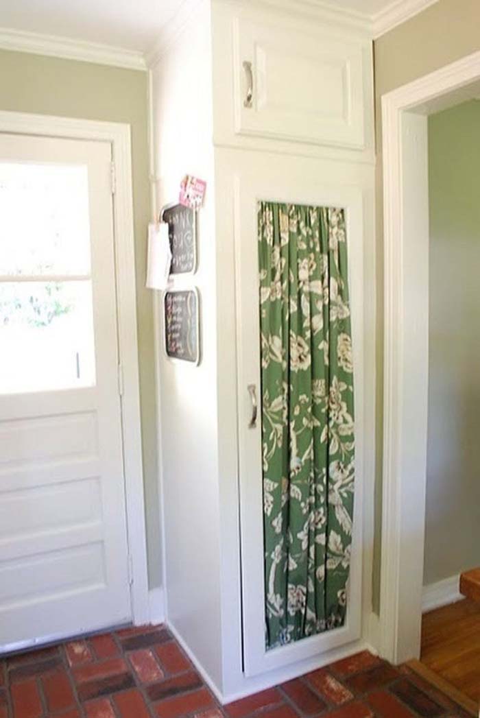 Closet Door Made Of Curtains #closet #curtain #homedecor #decorhomeideas