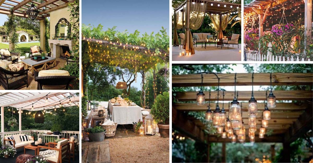 Pergola Lighting Ideas