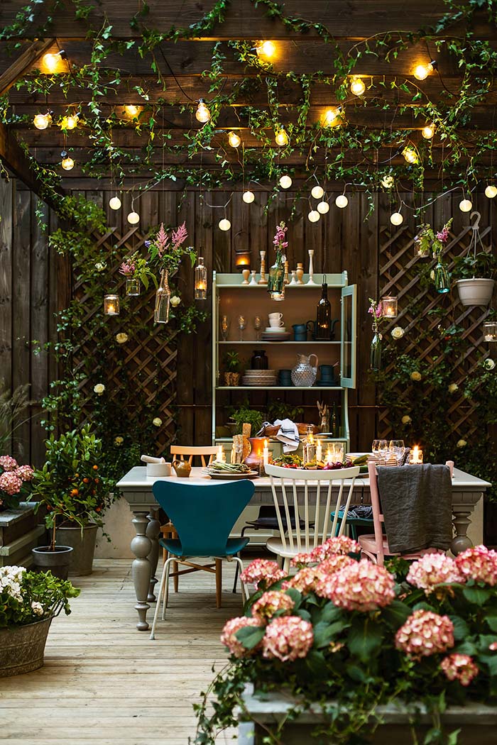 Filament Bulbs Pergola Lights #pergola #lighting #lights #decorhomeideas