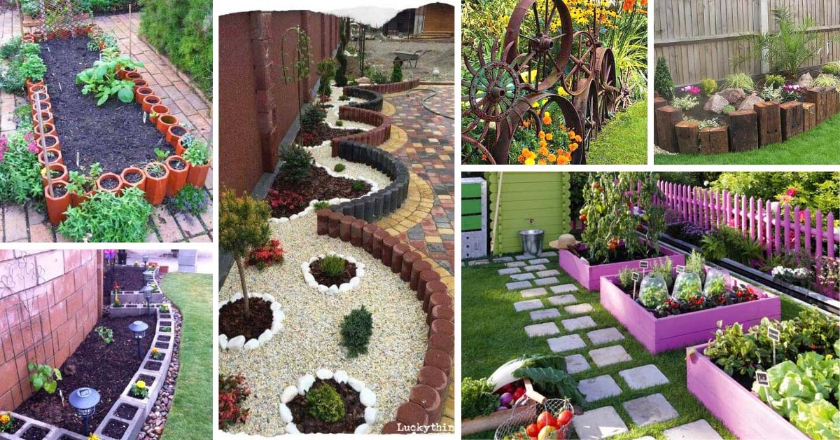 Garden Bed Edgings