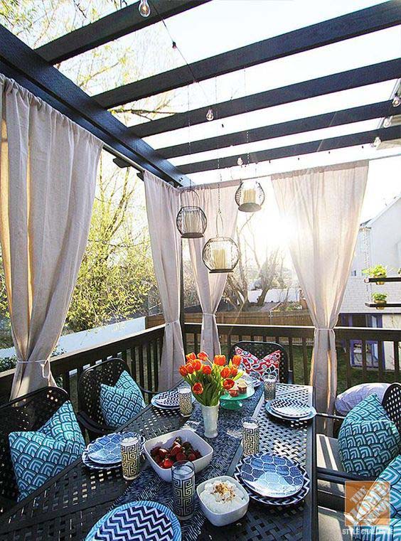 Hanging Lights for Pergola #pergola #lighting #lights #decorhomeideas