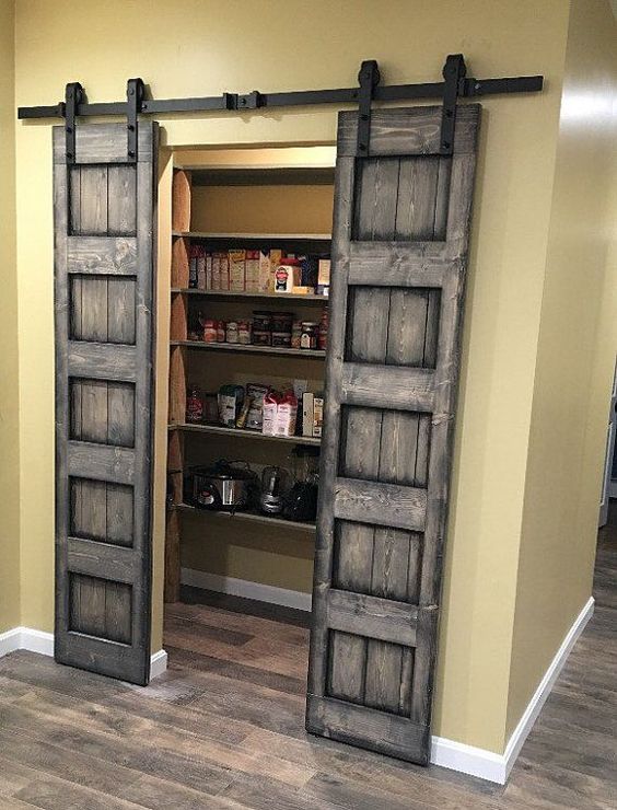 Rustic Barn Door For Closet