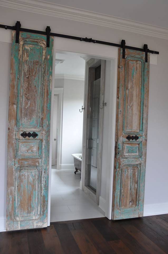 Rustic Closet Doors #rustic #closetdoor #closet #door #decorhomeideas