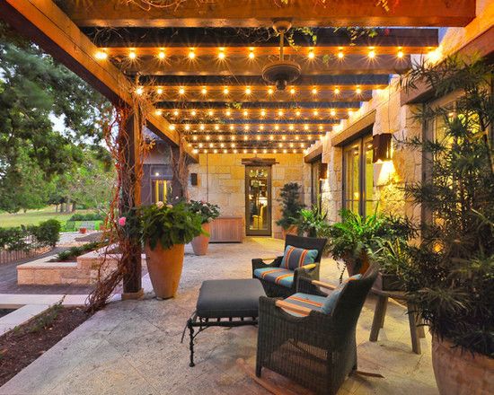 String Lights For Pergola #pergola #lighting #lights #decorhomeideas