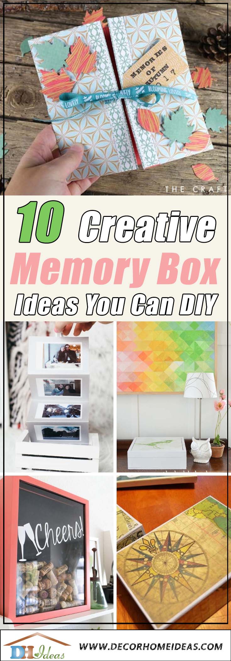 10 Creatıve DIY Memorƴ Box Ideas #memorƴbox #dıƴ #decorhomeideas