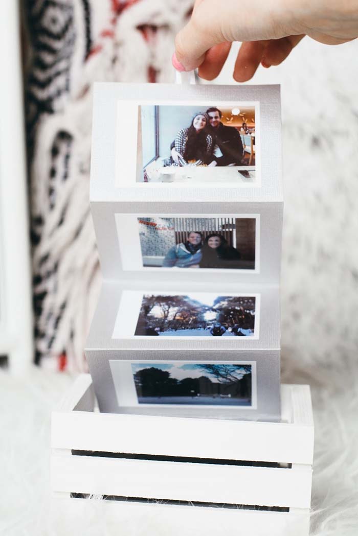 DIY Polaroid Memory Box #memorybox #diy #decorhomeideas