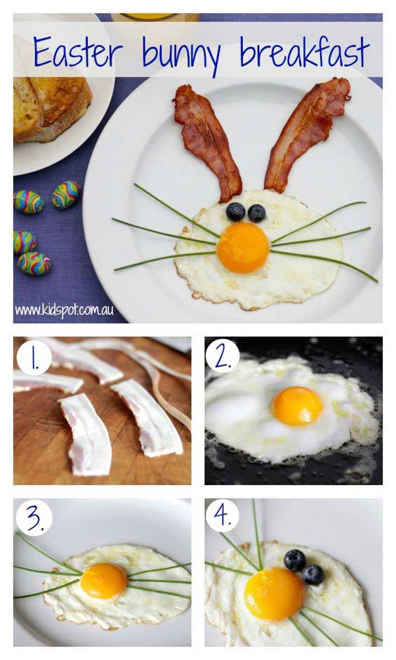 Easter Bunny Breakfast #easter #crafts #diy #decorhomeideas