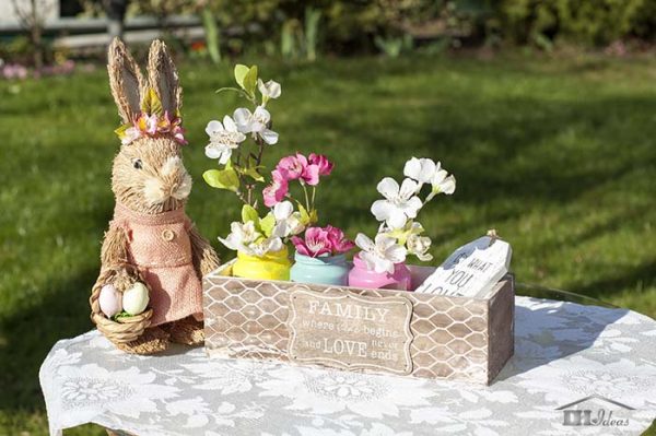 Easter Centerpiece #easter #crafts #diy #decorhomeideas