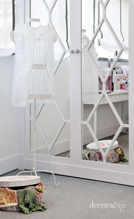 Glam Mirror Closet Ideas #closet #mirror #door #decorhomeideas