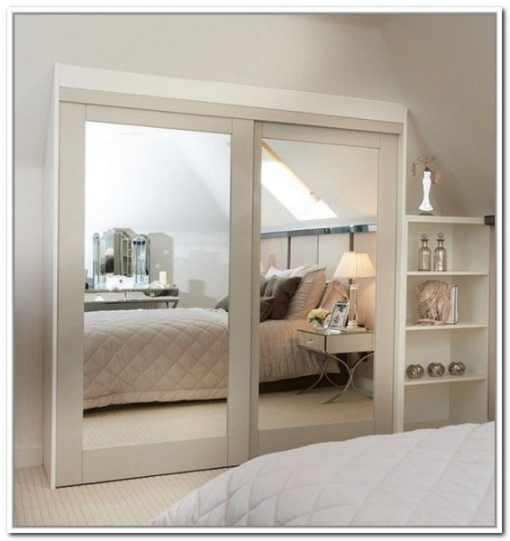 Mirror Closet Door Design #closet #mirror #door #decorhomeideas